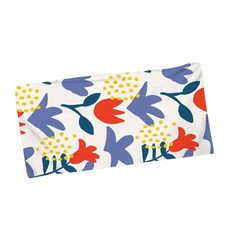 Natural多用途柔軟印花沙灘巾 70 x 150cm, 1個, 20 鬱金香藝術