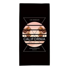 알로데 바다 백사장 해변 비치타월 70 x 140 cm, 04 캘리포니아, 1개