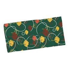 알로데 자연 리프 플라워 비치타월 70 x 150 cm, 09 가을은행잎, 1개