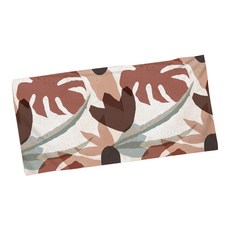 Allode 印花沙灘毛巾 80 x 160cm, 1個, 05 自然溫和唇部