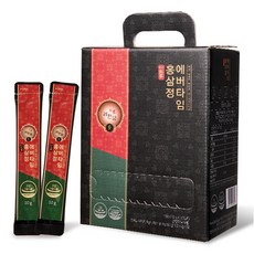 6年根紅蔘精華飲禮盒 30條入+提袋組, 1kg, 1盒