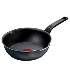 Tefal 特福 鈦塗層深型平底鍋 灰色, 22cm, 1個