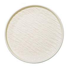 摩登奶油風格餐盤 YJ679, 卡士達色, 1個