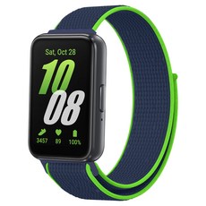 스페이스쉴드 스포츠루프 스마트워치 스트랩, 네온블루