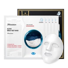 JMsolution 肌司研 頂級活性燕窩面膜, 1個, 5入