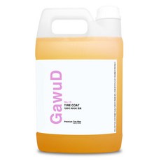 GawuD 타이어코트 타이어 광택제, 3.78L, 1개