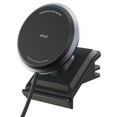 엘라고 차량용 테슬라 마그네틱 고속 무선 충전거치대, EMOUNT-MAG-TESLA-DGY