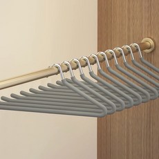 재니홈 논슬립 바지걸이, 그레이, 10개