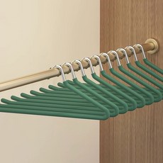 재니홈 논슬립 바지걸이, 그린, 10개