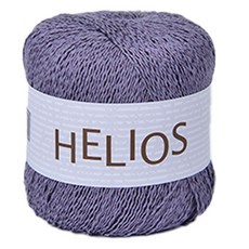 Yarna Helios 人造絲線, 518 紫羅蘭灰色, 1個