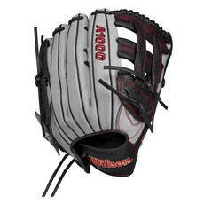 Wilson 2024 A1000 1750 外野手手套 右投用 WBW101450125, 1個, 銀色 + 黑色 + 紅色