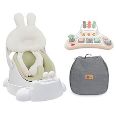 jellymom Wise Chair Friends 5種組, Olive(椅子）、Toto(枕頭）, 1組