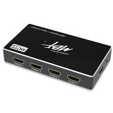 MYBESTFRIEND HDMI 螢幕分配器 1：4 4K 60Hz 支援EDID MBF-HS104, 1個