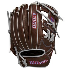 Wilson 2024 A1000 1787 內野手 投手 手套 右投用 WBW1014451175, 1個, DARK BROWN + RED + BLUE