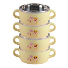 aizoum 碰碰狐鯊魚寶寶防滑不鏽鋼羊膜球, 2個, 混色