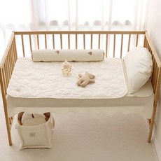 Chez bebe 嬰幼兒夢鄉防水墊, 象牙白, 1個