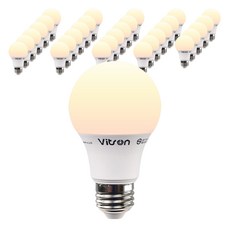 LISHIN Vitson 圓形LED 8W燈泡 白色, 30個, 燈泡色