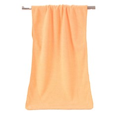 조니프리 극세사 스포츠 타올 35 x 75 cm, 오렌지, 1개