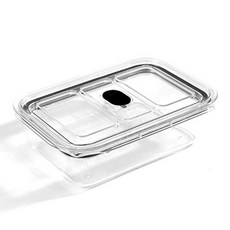 prepara 브루클린 트라이탄 밀폐용기 3호 1L 블랙, 1개