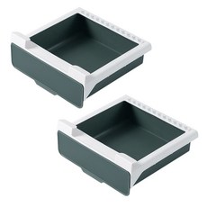 모나코올리브 싱크대 선반 하부 슬라이드 서랍 수저정리홀더, 딥그린, 2개