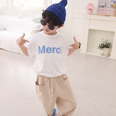 sonyun market 兒童夏季Merci短袖T恤