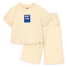 Petitemieux 嬰幼兒 Logo 設計款上下套裝 HMECE01