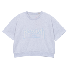 애플핑크 여아용 레터링 맨투맨 티셔츠 T366