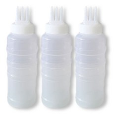 리빙패밀리 잘라쓰는 3구 소스병, 300ml, 3개