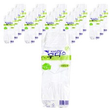 orUn FOODIS 棉手套 2號 無鈕扣型 20入, 白色, 20個