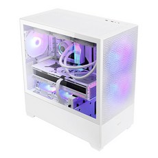 darkFlash MESH 강화유리 ARGB 화이트, DF5000-BS, 1개