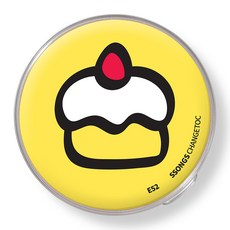 쏭스디자인 탈부착 에폭시 휴대폰거치대 체인지톡, E52 미니케이크, 1개