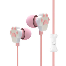 Ocean Reeve 貓爪平板電腦耳機, 單一商品, 粉紅色