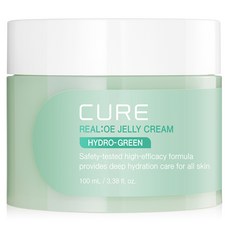 KIMJEONGMOON-ALOE Cure蘆薈果凍保濕霜, 100ml, 1罐