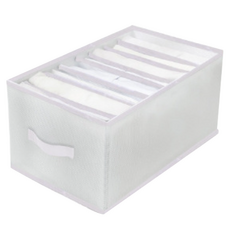 에버클린 칸칸이 계절옷 정리함 8칸, 화이트, 1개