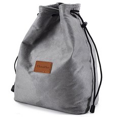 알로데 미러리스 카메라 렌즈 보호백 L, TYPE07그레이, 1개