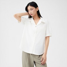 미쏘 여성용 테일러드 블라우스