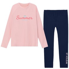 ST.HOLIDAY 兒童防曬泳衣上下套組 C245-1