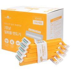 樹的故事 一次性雙刃刮鬍刀, 1個, 100入