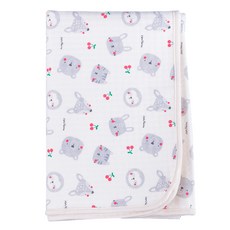 Hans Nature 童款印花雙面防水毯, 1個, 櫻桃