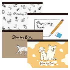 moong9 我自己的繪圖本 4種組, 1組, A5