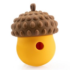 순잠 防噎食橡子嗅聞益智玩具, 橡子(棕色), 1個