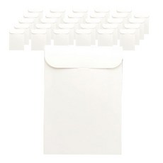 Maket Gamseong 牛皮紙明信片包裝盒, 30個, 白色