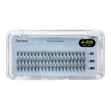 Darkness 局部睫毛 A-EOS 60入, 1個, 黑色
