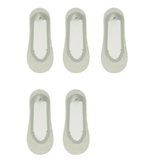 로이윙 여성용 땀이 차지 않은 통기성 페이크삭스 5켤레