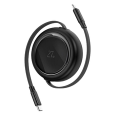 브이로즈 충전 케이블 아이폰 PD27W, 1m, D(블랙), 1개