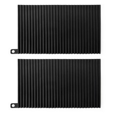 Ants 多用途矽膠隔熱墊, 黑色的, 2個