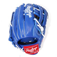 Rawlings HOH 特別訂製 SMU 棒球手套 右投用 GH4WXHDBH34-6-RY/W, 1個, 皇家藍 + 白色