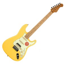 벤티볼리오 파라볼릭 입문용 일렉기타, 1개, 버터옐로우