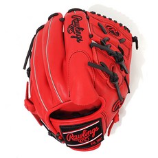 RAWLINGS HOH 特別訂製 SMU 棒球手套 右投用 GH4WXHD206-9-SC/B, 1個, 猩紅色 + 黑色