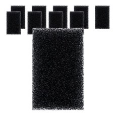 UNIQUE HOUSE HOME DECO 聚氨酯菜瓜布 黑色, 1入, 10個